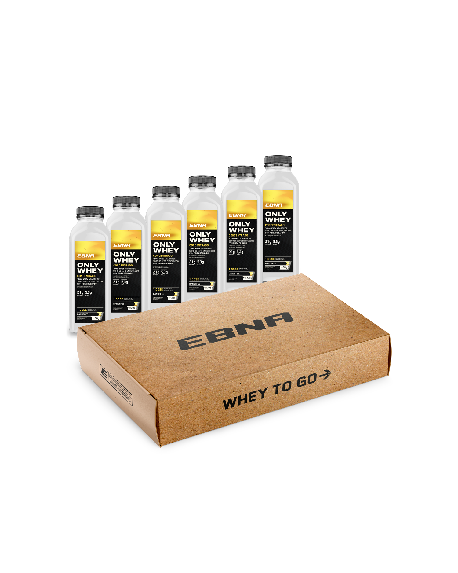 Only Whey To Go → 6x 30g