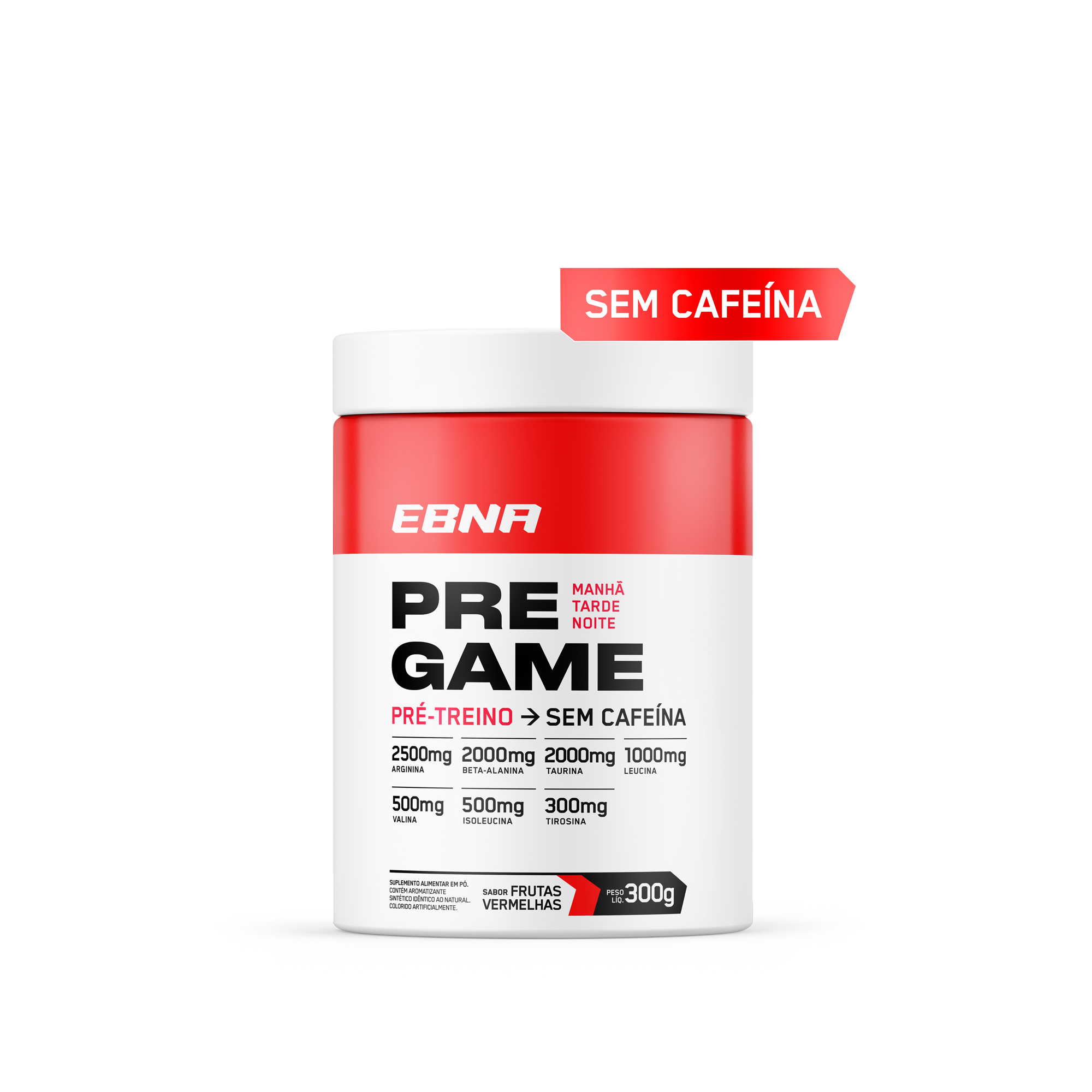 Pre-Game 300g (Sem Cafeína)