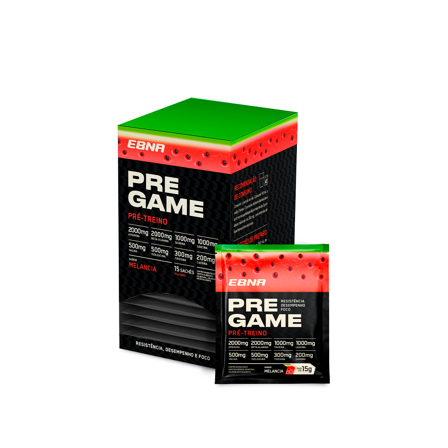 Pre-Game → 15 Sachês 15g