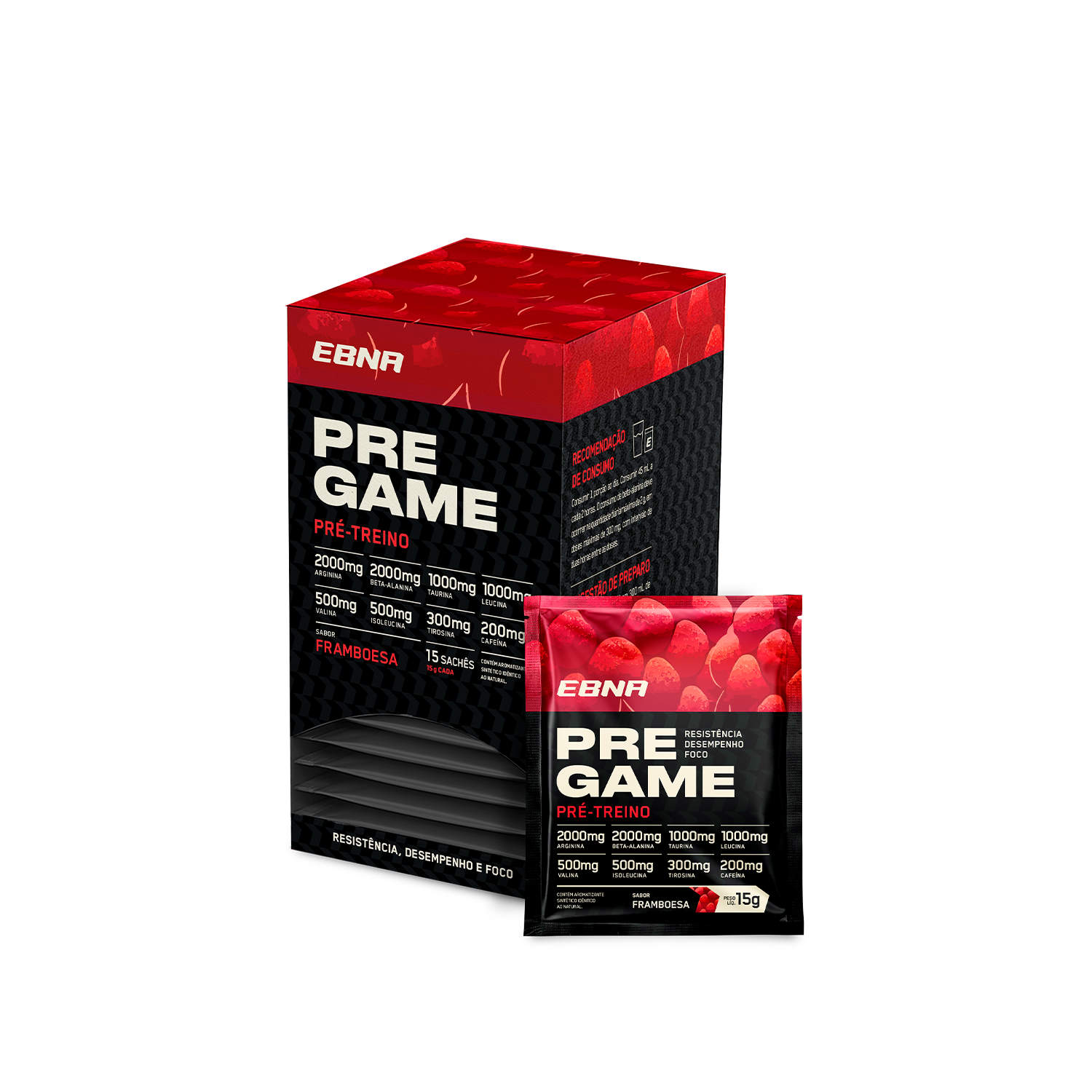 Pre-Game → 15 Sachês 15g