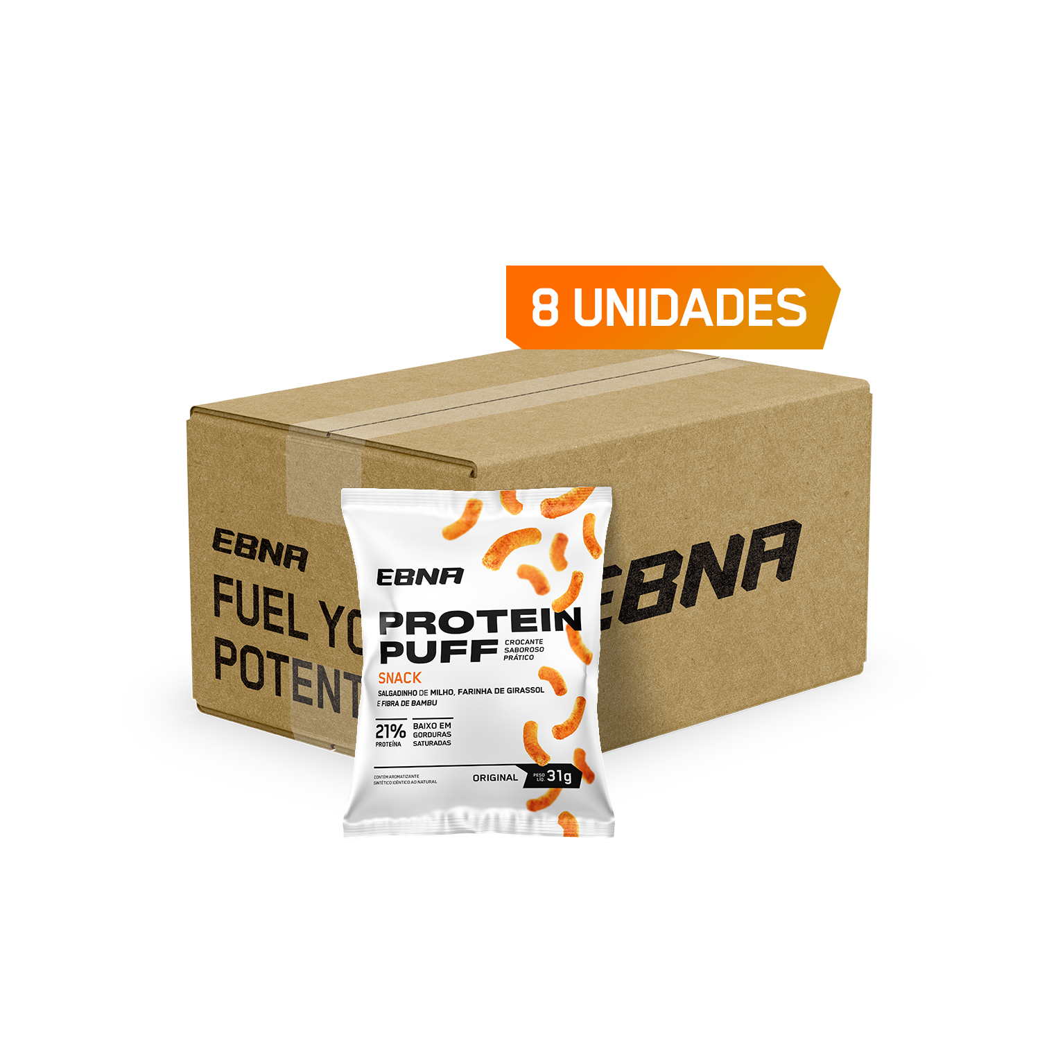 Protein Puff → Caixa 8un.